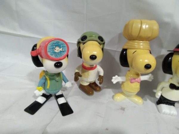 lot 522 6 x Snoopy McDonalds 2000 collectors toys - Image 6