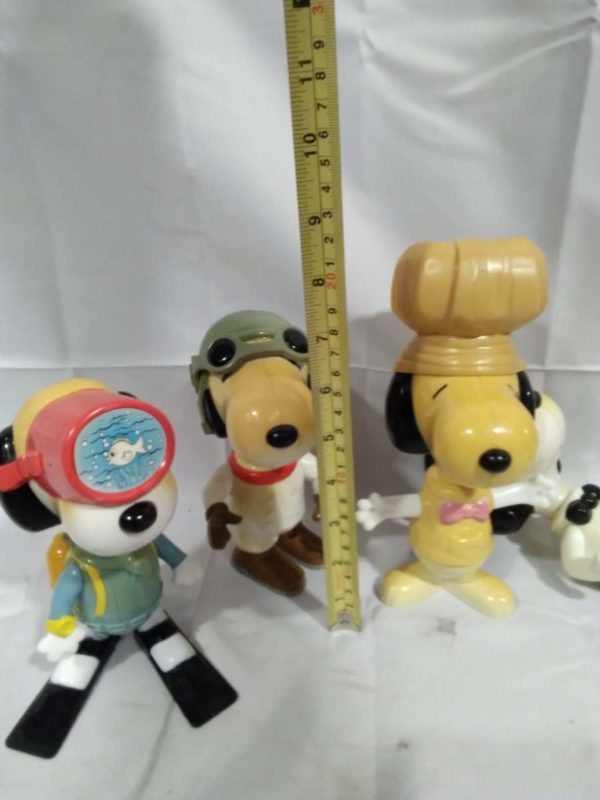 lot 522 6 x Snoopy McDonalds 2000 collectors toys - Image 4