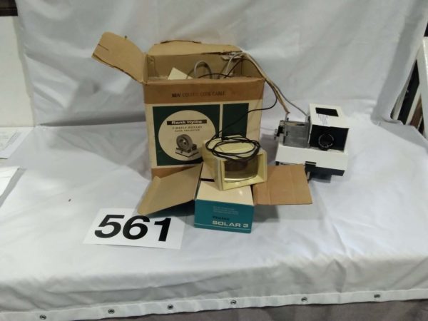 lot 561 rank hylite vintage projector in original box