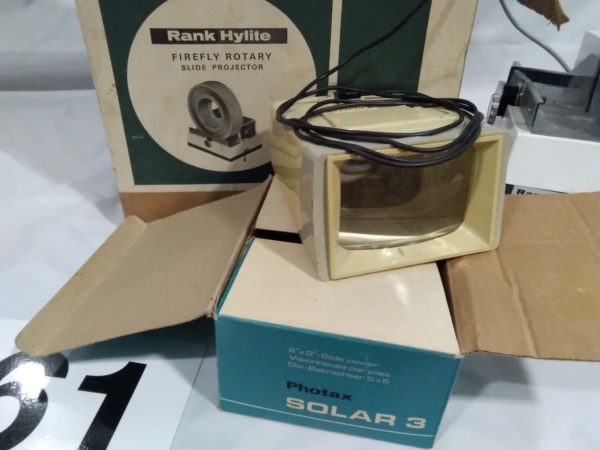 lot 561 rank hylite vintage projector in original box - Image 2