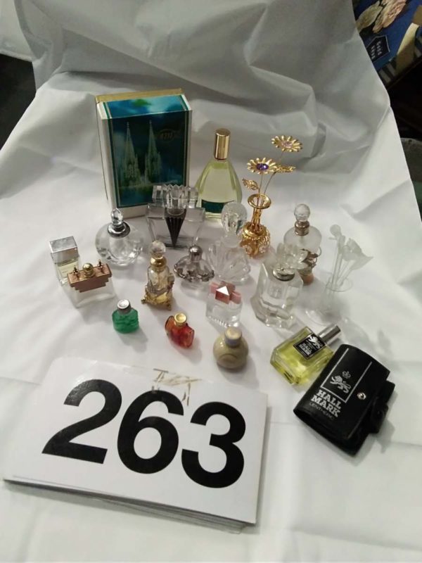 lot 263 selection of perfume bottles ( empty) - Image 2