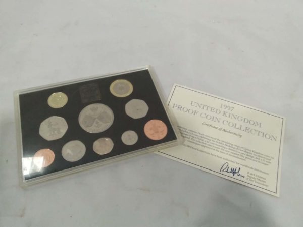 lot 296 royal mint deluxe annual coin set 1997 - Image 6