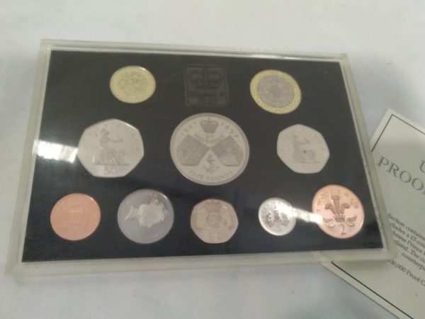 lot 296 royal mint deluxe annual coin set 1997 - Image 5