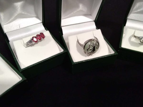 lot 301 5 sterling silver rings (boxes not included) - Image 4