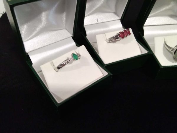 lot 301 5 sterling silver rings (boxes not included) - Image 3