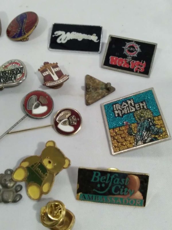 lot 308  badges and pins - Image 2