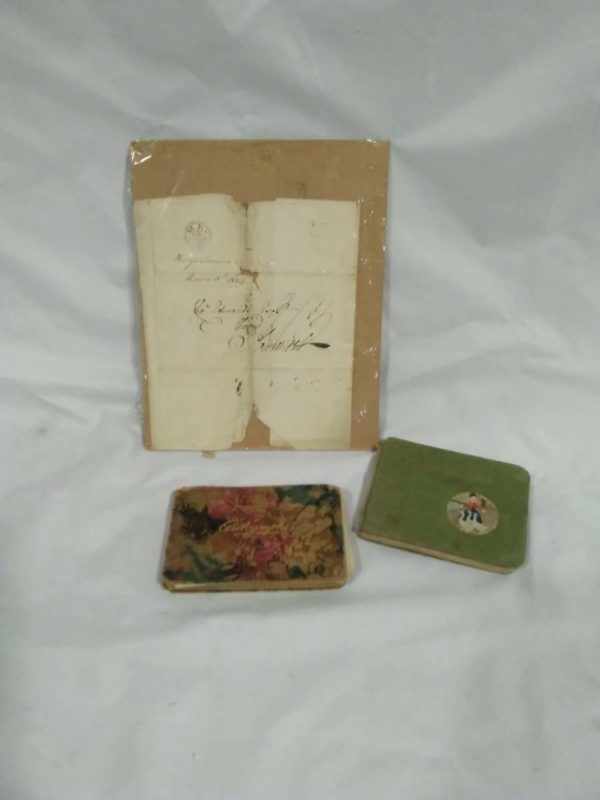 lot 313 antique  letter and autograph books