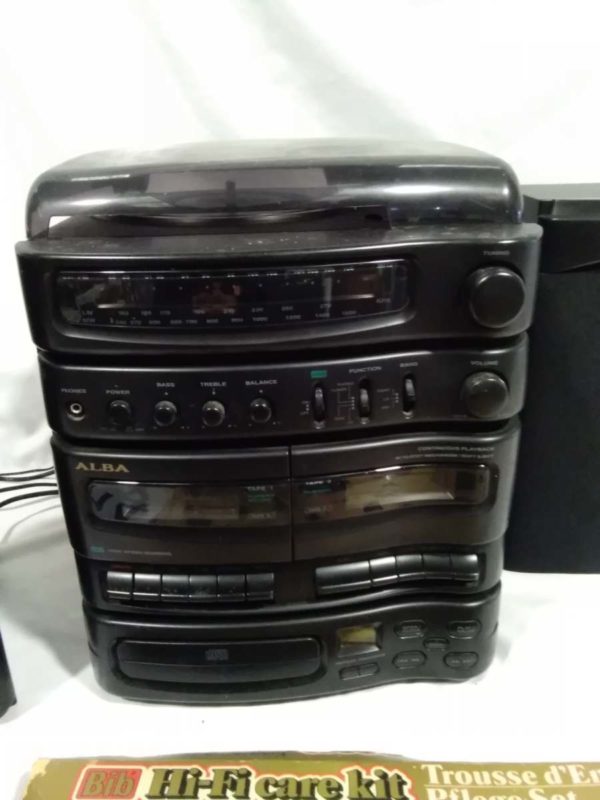 lot 474 Alba Hifi stereo with speakers - Image 2