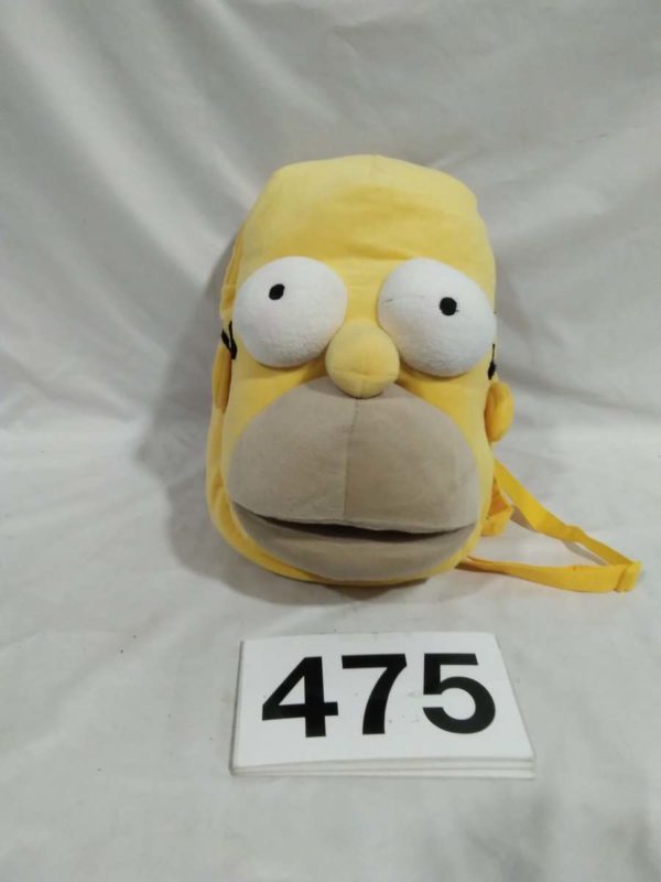 lot 475 Homer Simpson rucksack