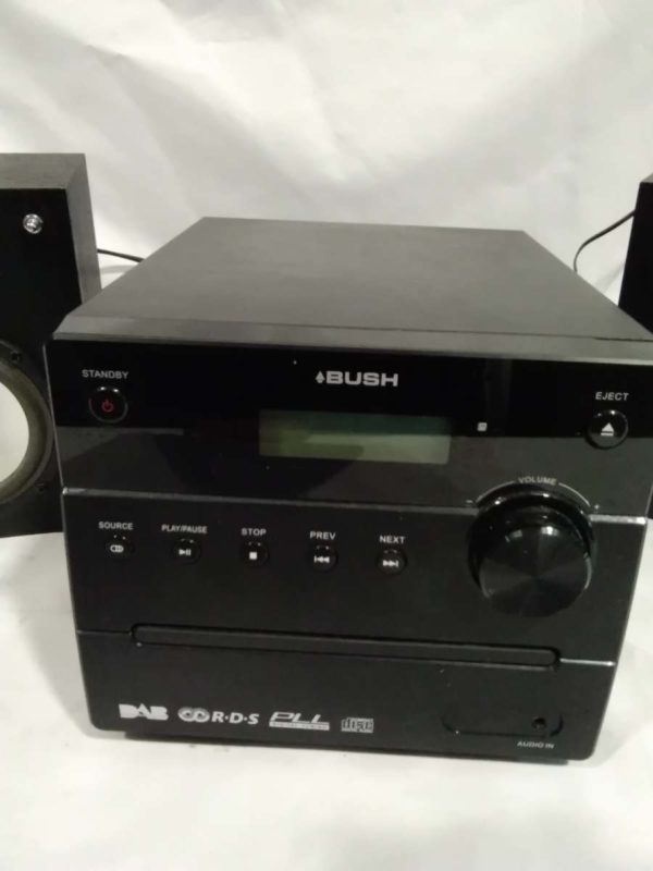 lot 479 DAB CD Player & speakers, remote - Image 5