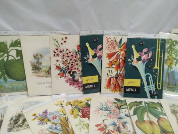 lot 481 assorted Cruise menus 1959 -1960 Cunard, P&O etc, patches - Image 8