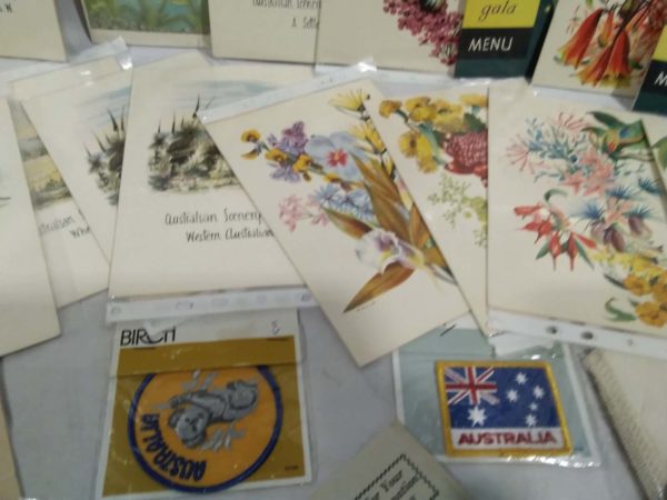 lot 481 assorted Cruise menus 1959 -1960 Cunard, P&O etc, patches - Image 11