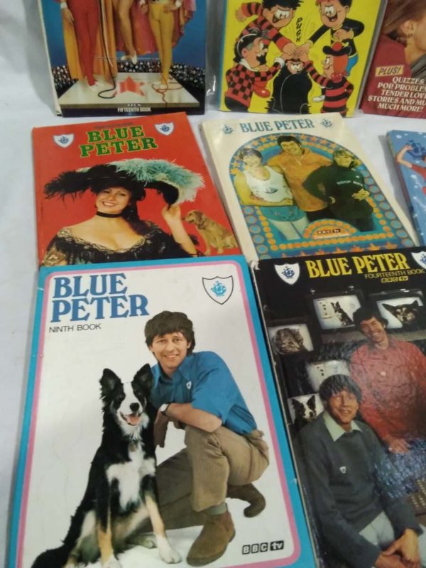 lot 482 vintage annuals inc Blue Peter - Image 6