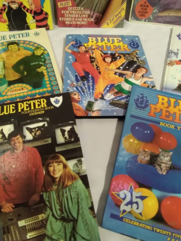 lot 482 vintage annuals inc Blue Peter - Image 3