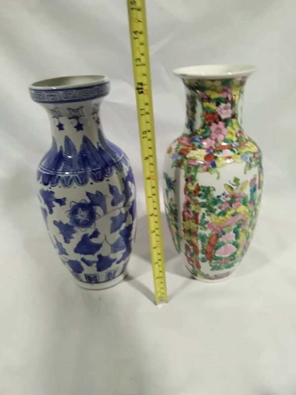 lot 489 2 Chinese vases - Image 3