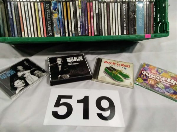 lot 519 crate of cd’s - Image 2