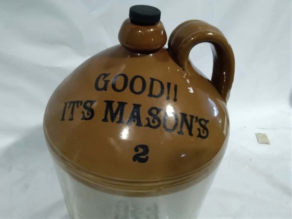 lot 524 large mason’s stone ware jug - Image 2