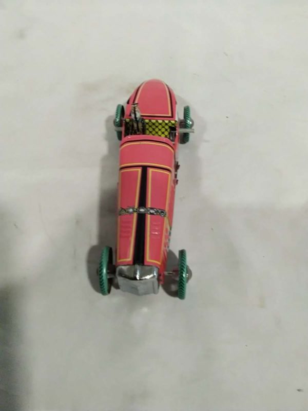 lot 533 tin plate Red racing car - Image 5