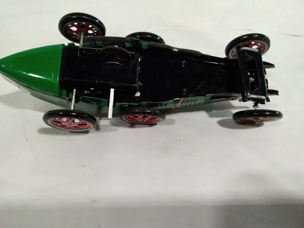 lot 535 tin plate green racing car - Image 4