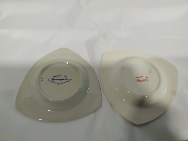 lot 538 3 x  Ash trays Queen Ann & Worthington bass - Image 3