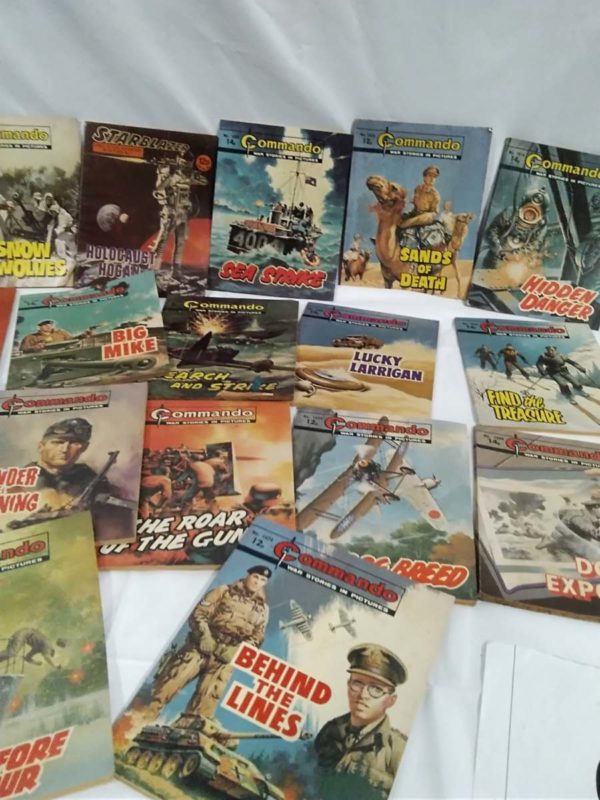 lot 659 collection of vintage commando books - Image 6