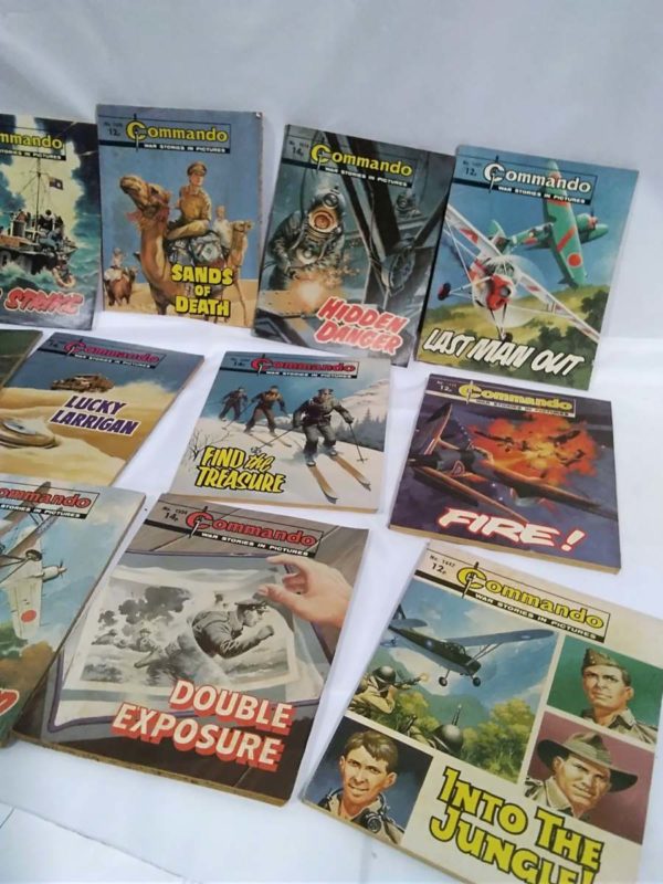 lot 659 collection of vintage commando books - Image 5