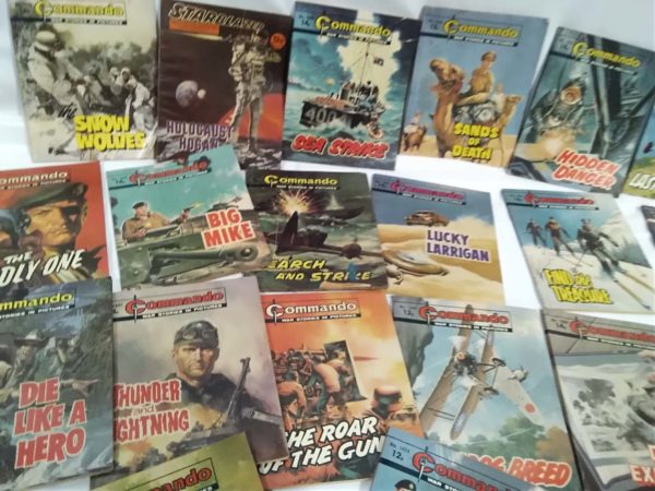 lot 659 collection of vintage commando books - Image 3