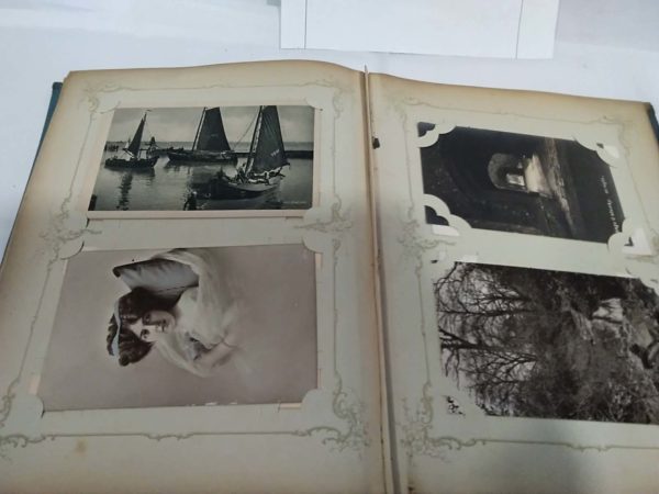 lot 670 postcard album & postcards - Image 2