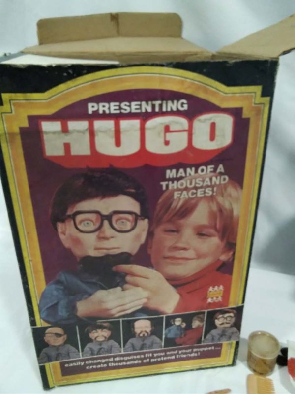 lot 671 Presenting Hugo the man with a thousand faces vintage toy - Image 6