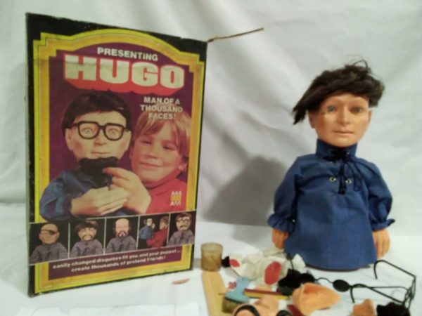 lot 671 Presenting Hugo the man with a thousand faces vintage toy - Image 4