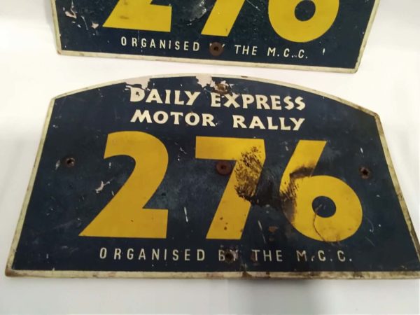 lot 675 car rally plates - Image 6