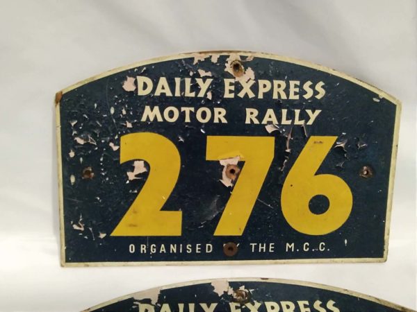 lot 675 car rally plates - Image 5