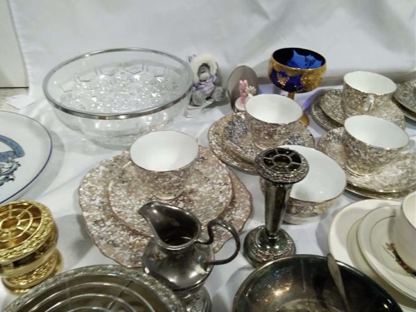 lot 023 assorted china, glass & metal ware (relisted not collected) - Image 12