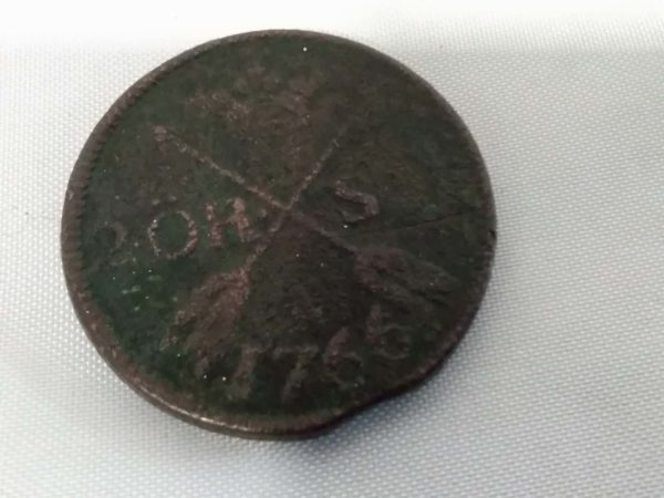 lot 141 1766 Swedish 2ORR coin