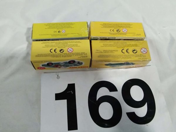 lot 169 4 modern Dinky cars still sealed - Image 3