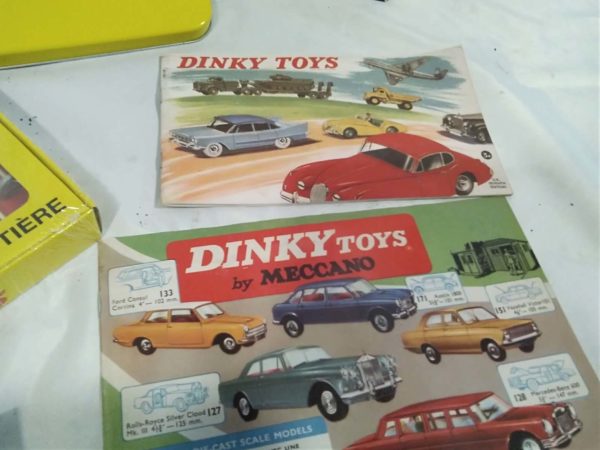 lot 174  Dinky model cars, booklets, accessories - Image 4