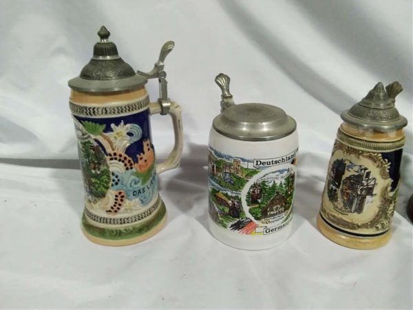 lot 179 5 x beer steins - Image 4