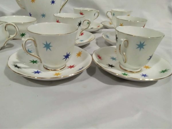 lot 183 china coffee set by Imperial - Image 4