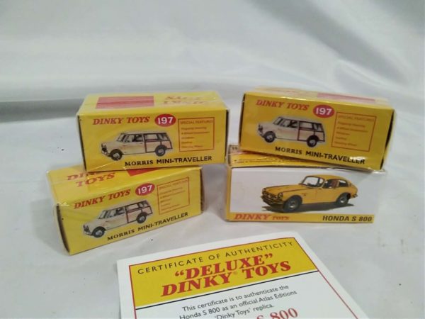 lot 186 4 x boxed Dinky car diecast toys