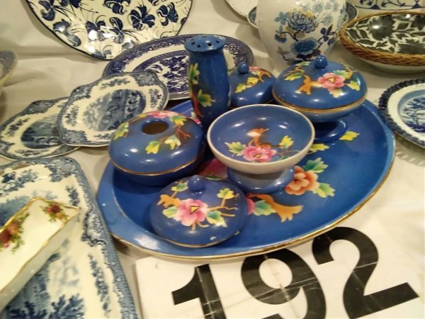 lot 192 vintage china including willow tree, royal albert, etc. - Image 8