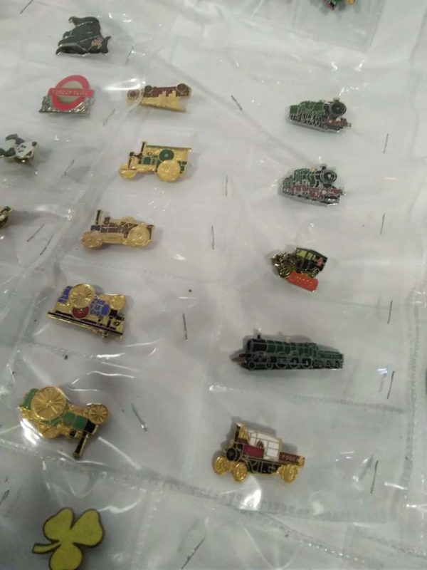 lot 196 collection of pin badges in plastic sleeves - Image 13