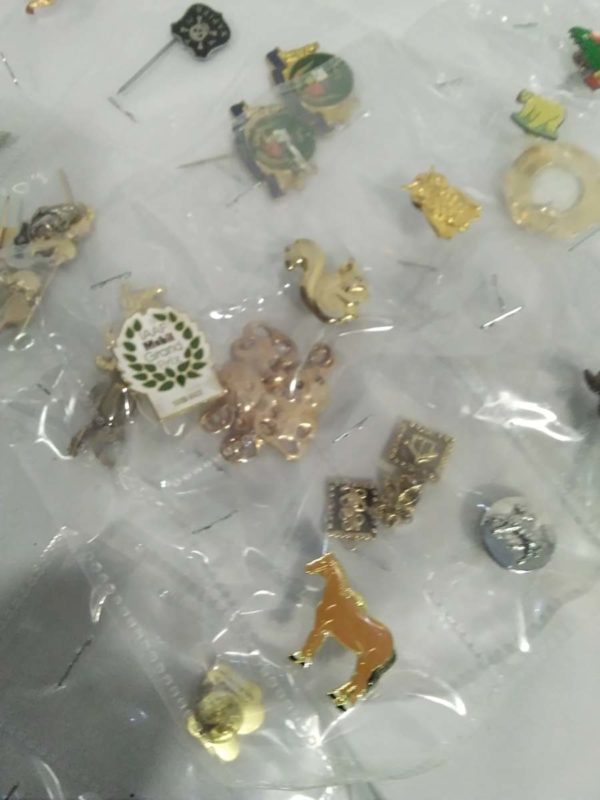 lot 196 collection of pin badges in plastic sleeves - Image 9