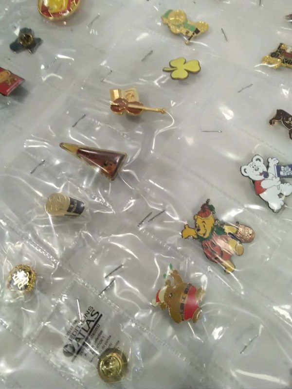 lot 196 collection of pin badges in plastic sleeves - Image 6