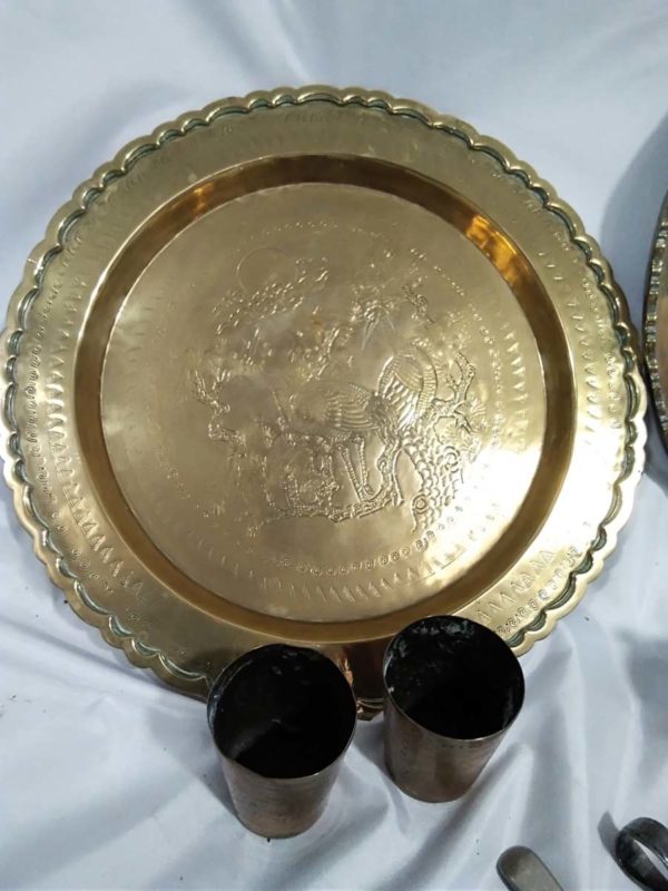 lot 197 brass & metalware items - Image 2