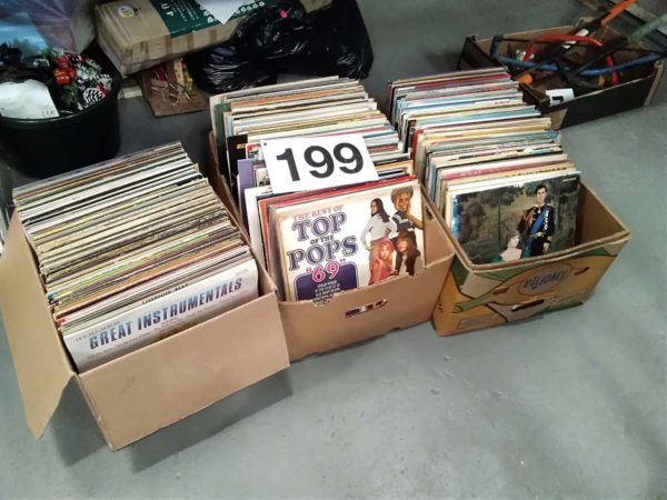 lot 199 quantity of records