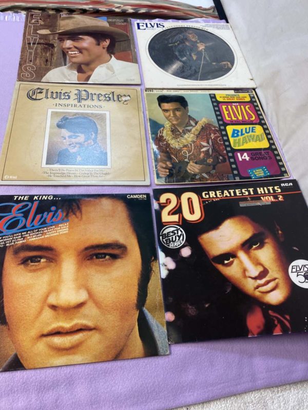 OH016-SIX LPS ELVIS INC GUITAR MAN-COLLECTION FFORESTFACH