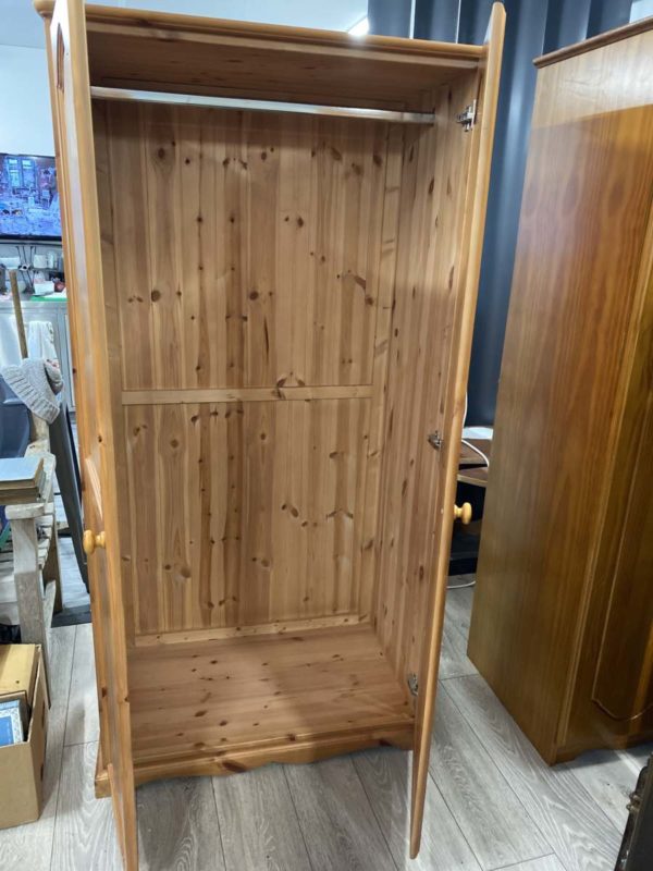 CFOO1-PINE WARDROBE-34 W-21D-70H-COLECTION FFORESTFACH - Image 2