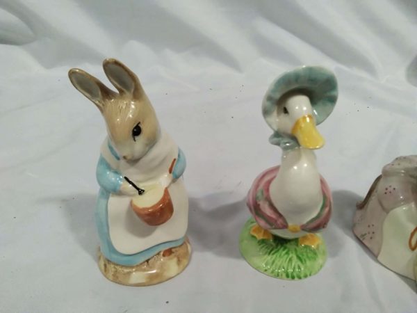 lot 250 Beatrix potter figures Royal Albert - Image 2