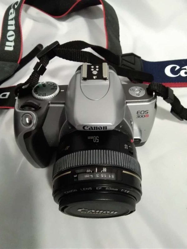 lot 252 2x Canon camera’s & lenses - Image 6