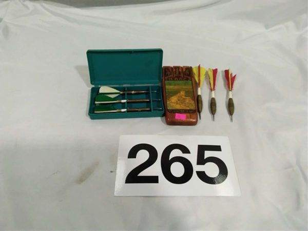 lot 265 2 sets of darts